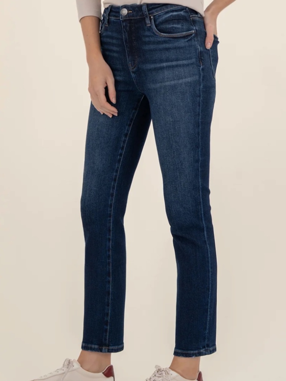 Kut from the Kloth Reese High Rise Ankle Straight Leg - size 14